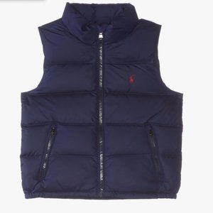 POLO Ralph Lauren Boys Water-Repellent Vest, Sz 6
